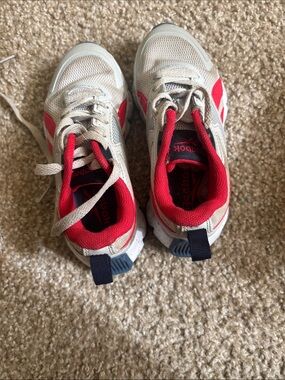 Reebok Kids White, Red & Navy Athletic Sneakers